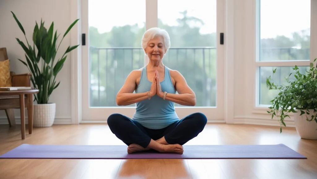 gentle yoga flows for seniors featured image 1024x579 1